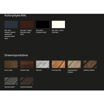 Podbitka Stalowa KASKADA - Narożnik zewnętrzny- dł. 2mb